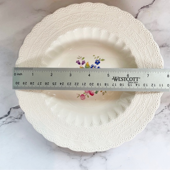 Vintage Spode's Jewel Floral Ann Hathaway Copeland Salad/Dessert Plate Soup Bowl - Picture 11 of 11